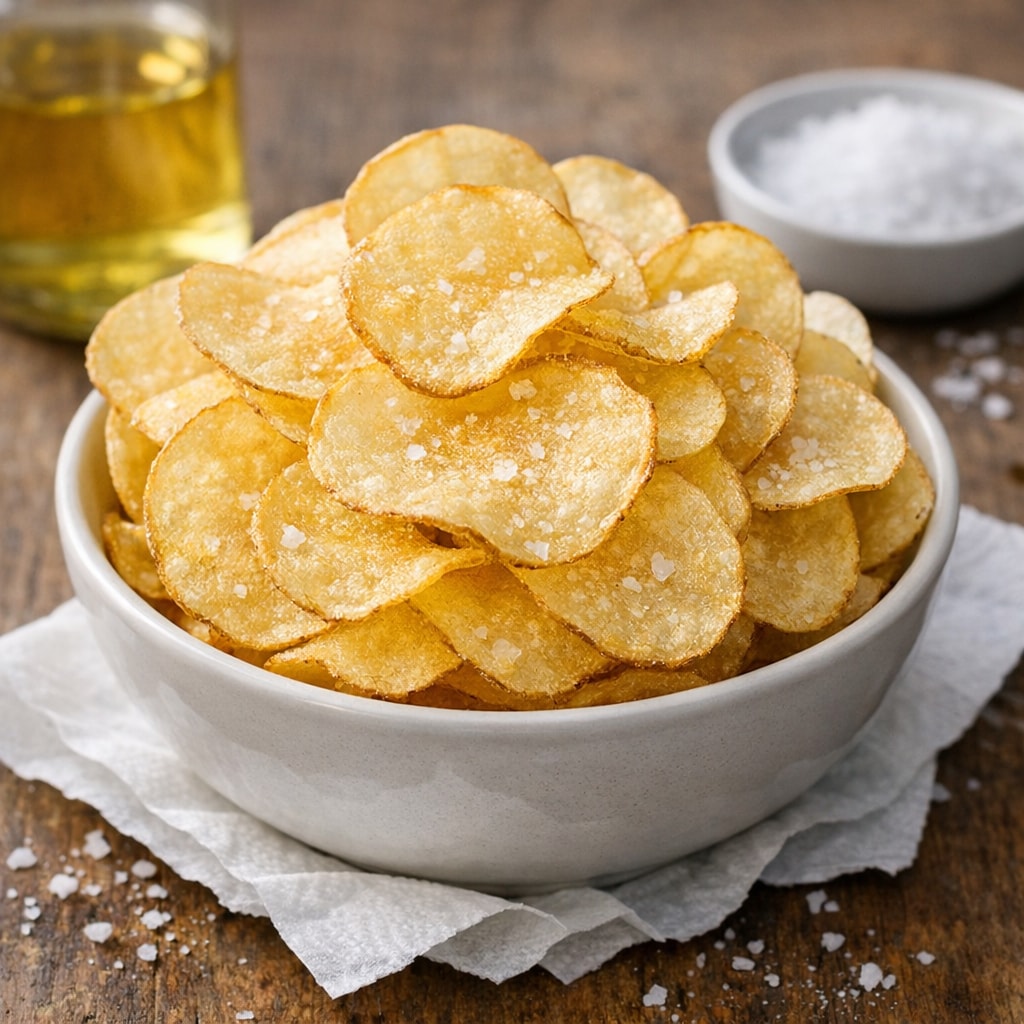 Fine Potato Chips with Sea Salt