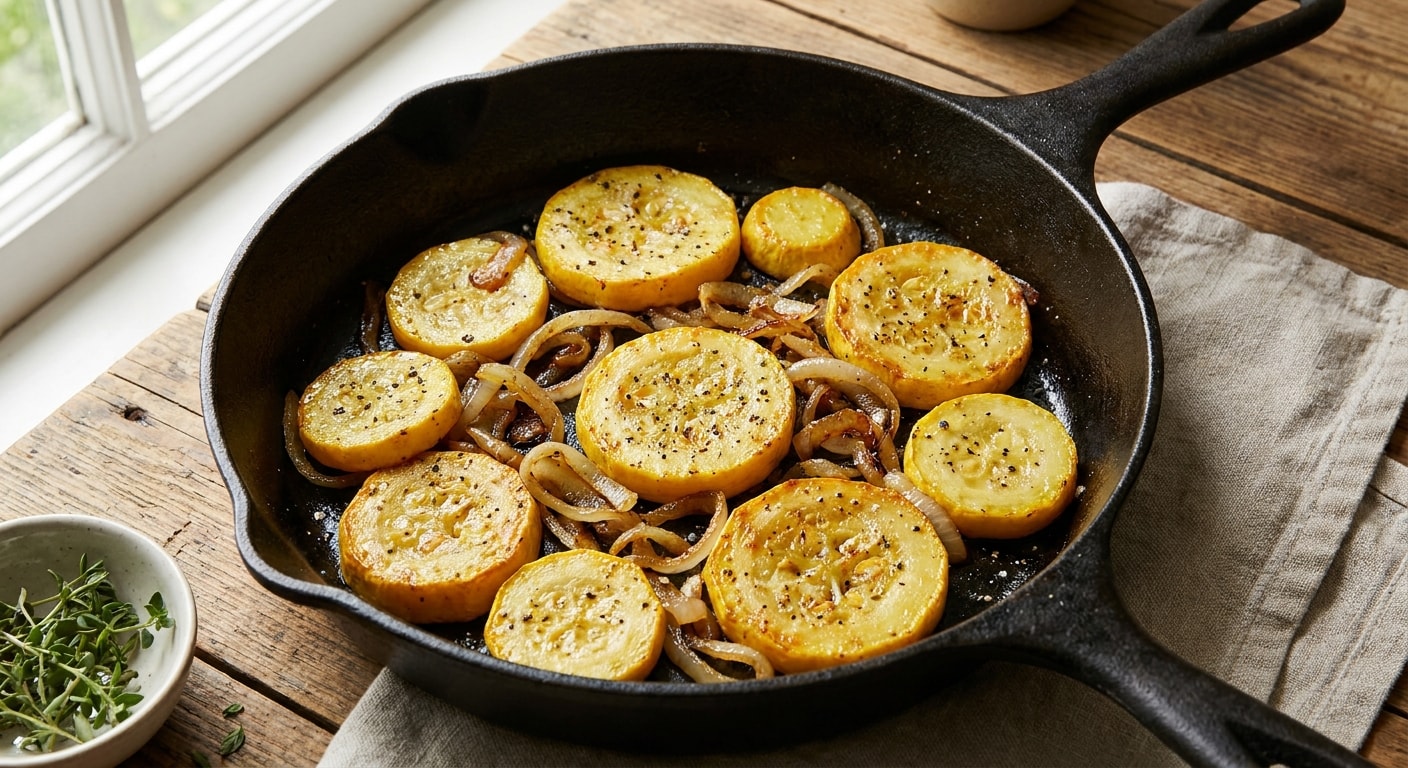 Southern Fried Yellow Squash
