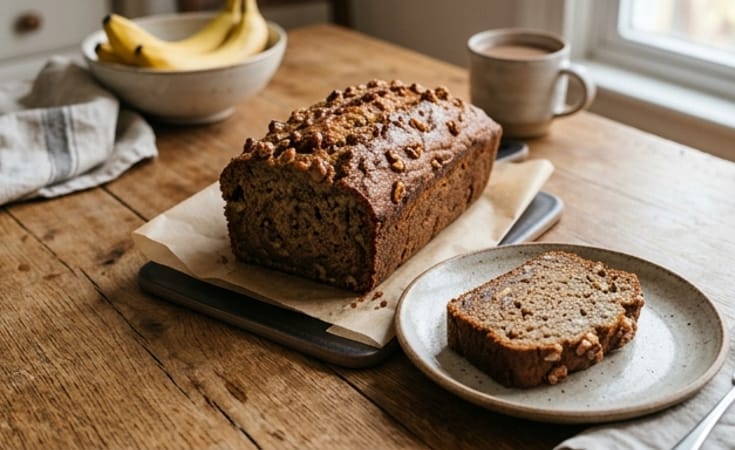 Banana Bread with Walnuts