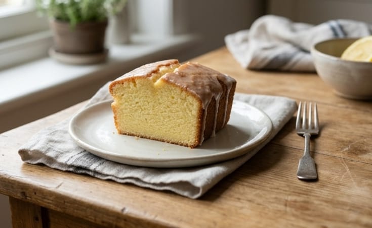 Lemon Glazed Loaf Cake