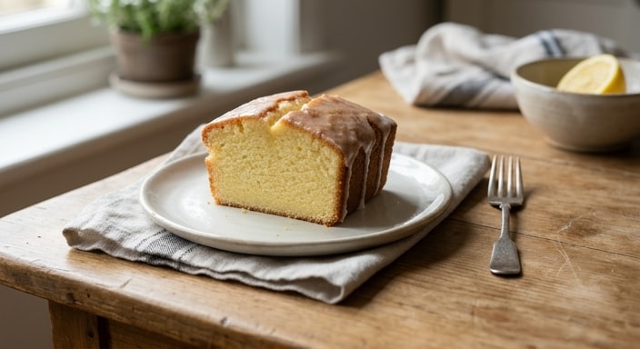 Lemon Glazed Loaf Cake
