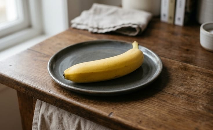 Banana, Served Whole