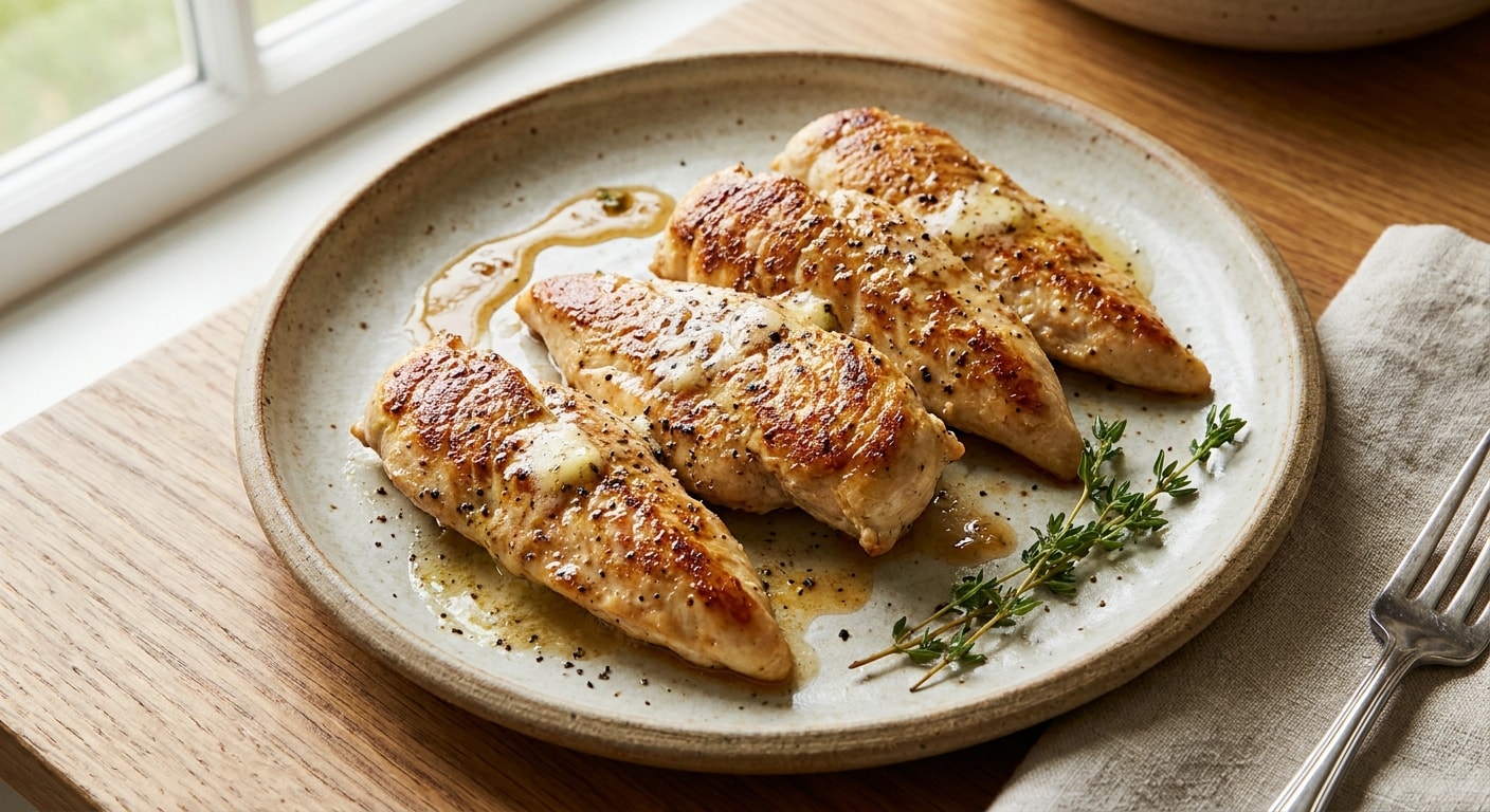 Pan-Seared Chicken Tenderloins