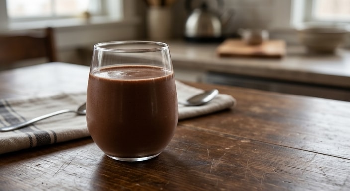 Schokoladen-Proteindrink