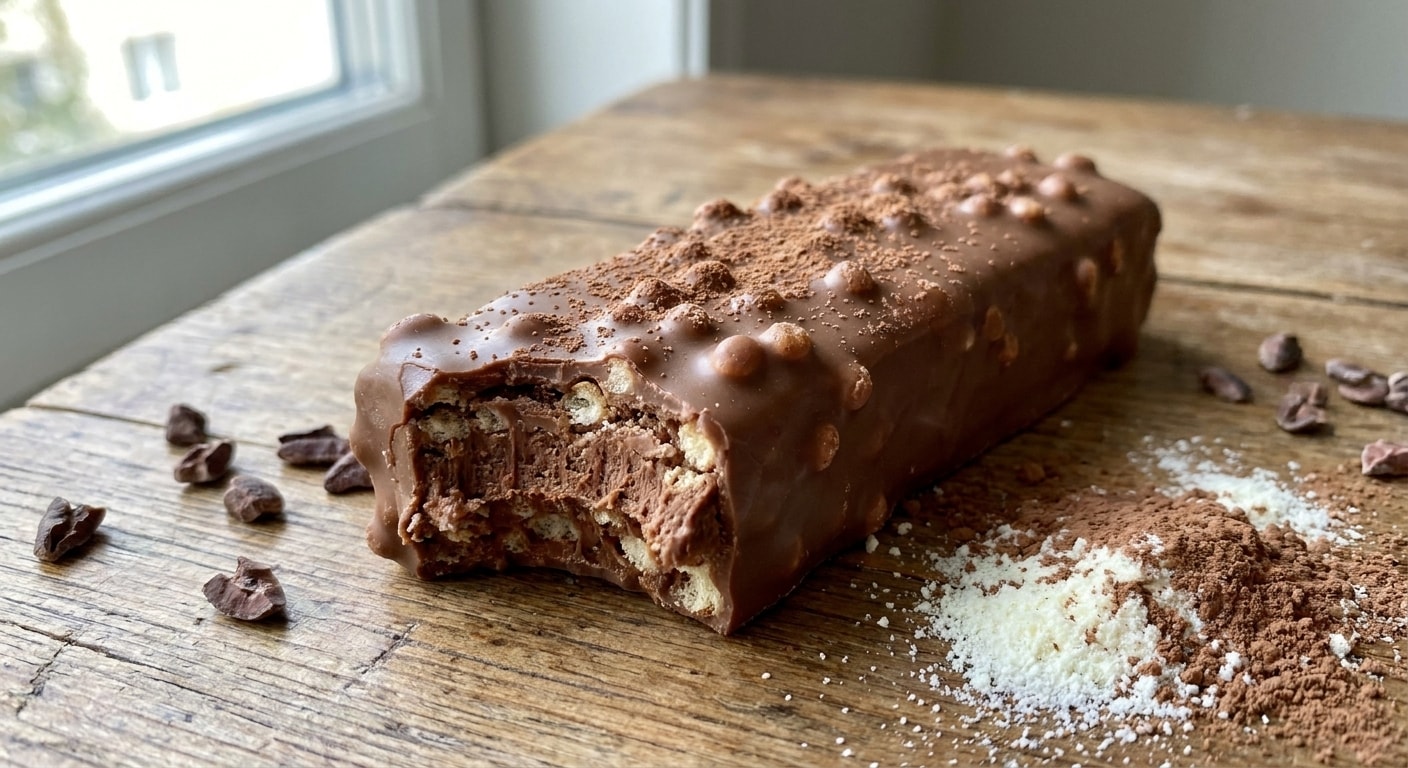 Protein chocolate bar
