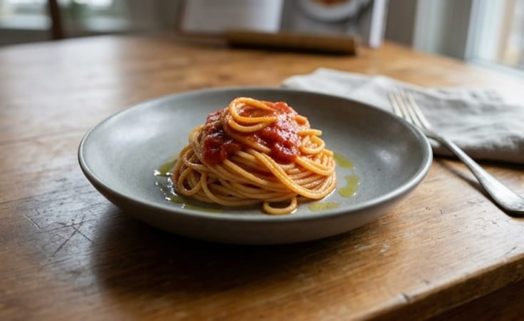 Spaghetti al Pomodoro Essenziale