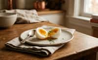 Perfect Soft-Cooked Chicken Egg