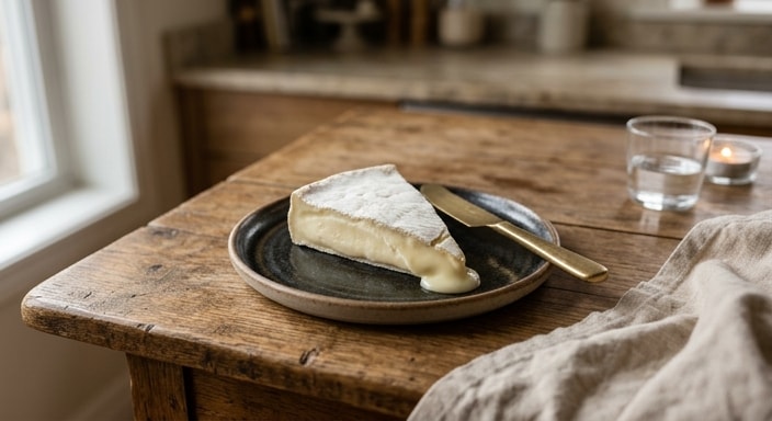Warm Brie, Bare and Perfect