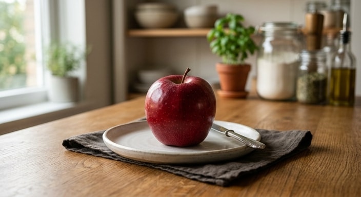 Red Apple, Chilled and Served Whole