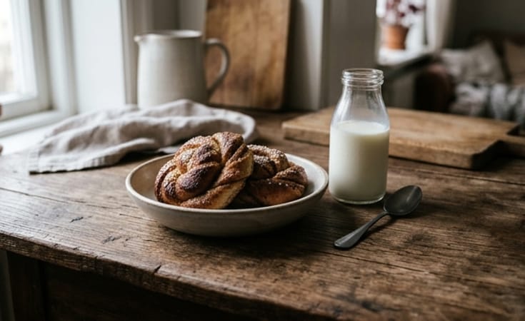 Vetebullar med Mjölk