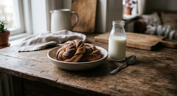 Vetebullar med Mjölk