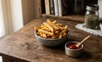 Pommes Frites with Ketchup