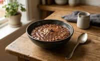 Bitter Chocolate Protein Oatmeal