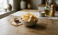 Kettle-Fried Potato Chips with Sea Salt