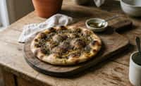 Za’atar Flatbread with Olive Oil