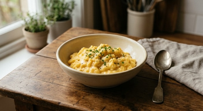 Silken Butter-Scrambled Eggs