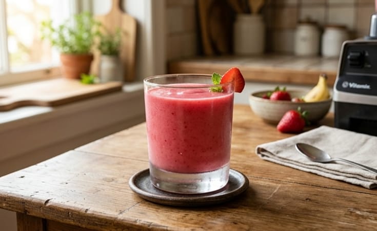 Strawberry Banana Smoothie