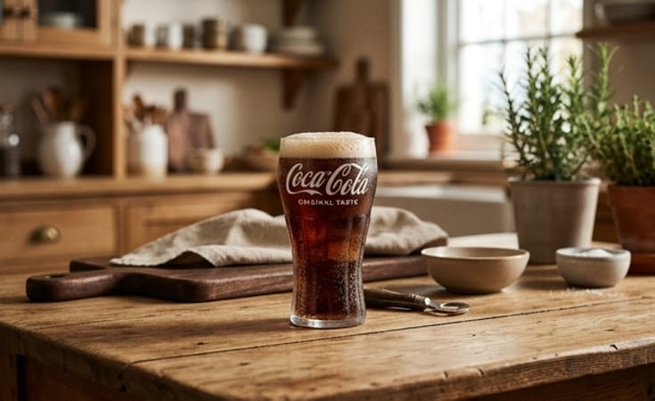 Coca-Cola Original Taste, Chilled and Poured