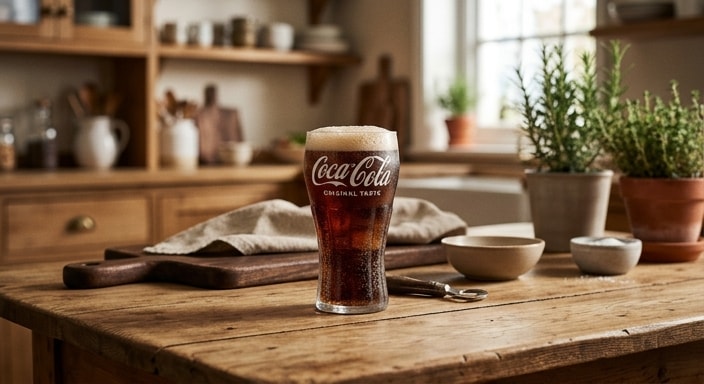 Coca-Cola Original Taste, Chilled and Poured