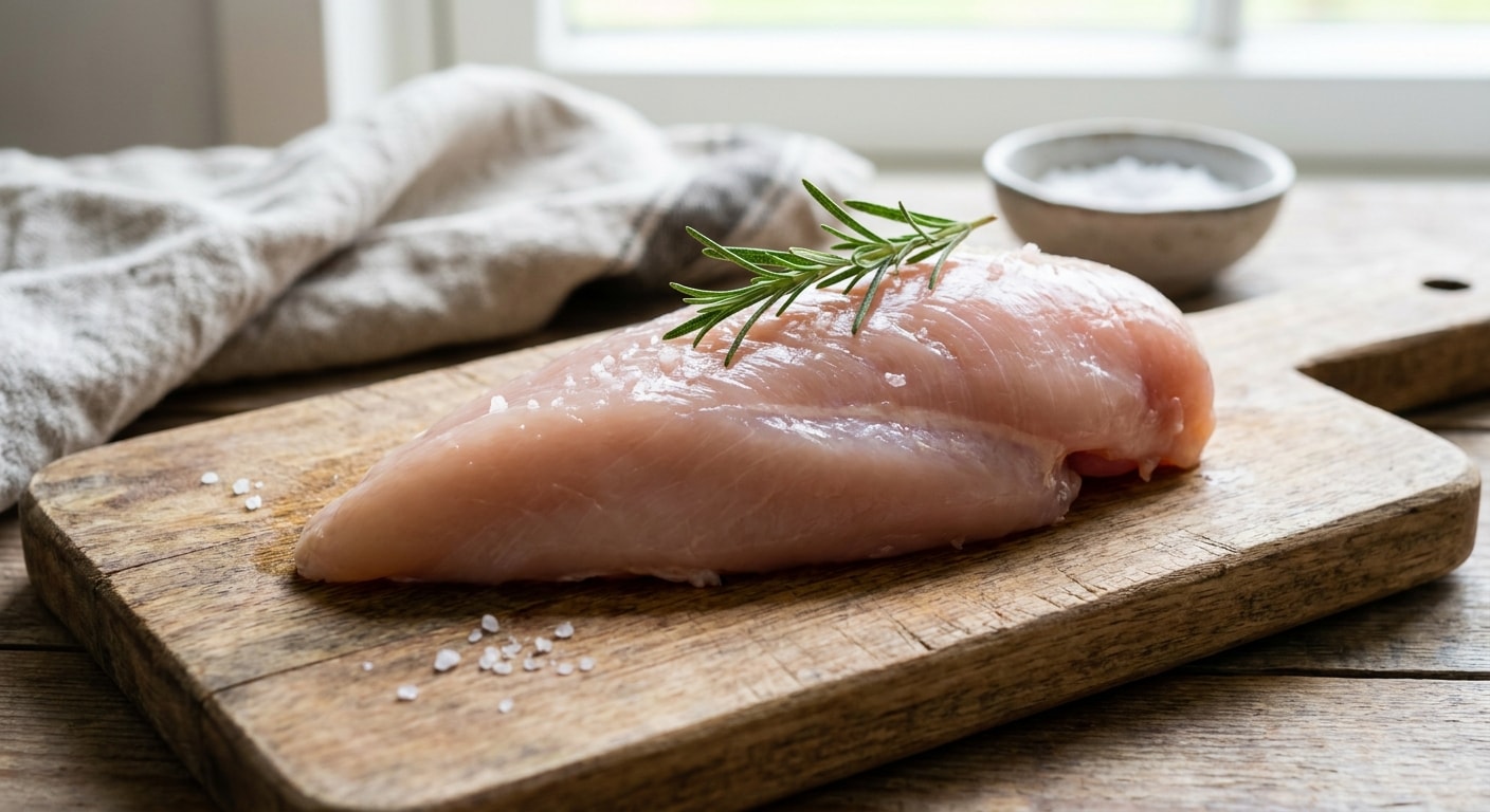 Raw Chicken Breast Fillet