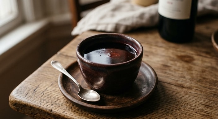 Warm Spiced Red Wine Reduction