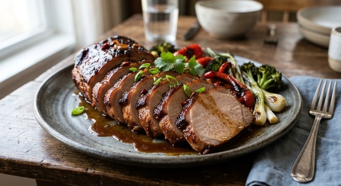 Chili-Garlic Marinated Pork Roast