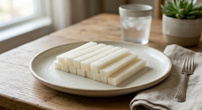 Chilled Jicama Sticks with Crisp Natural Sweetness