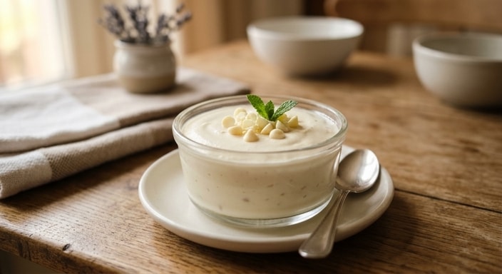 White Chocolate Chip Mousse