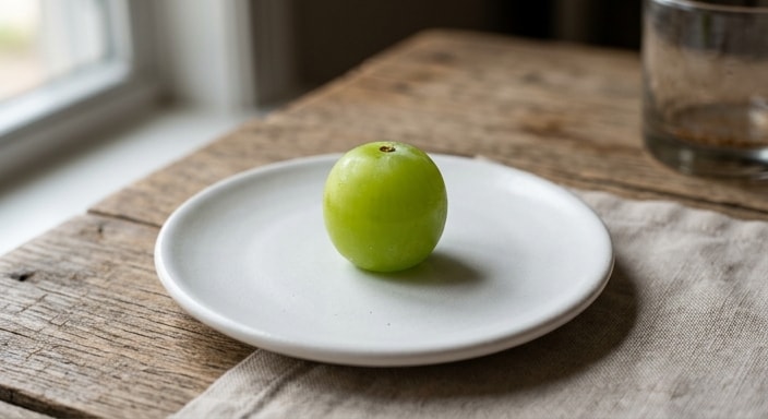 Emerald Grape, Chilled and Served Whole