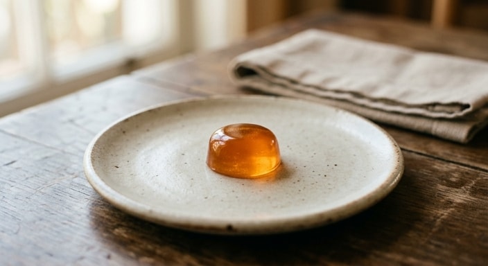 Amber Gummy Confection