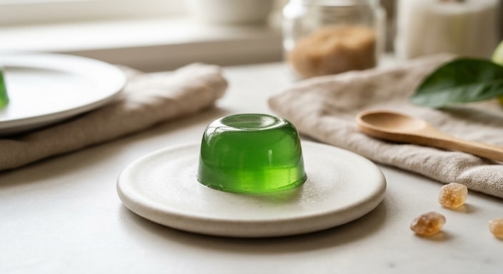 Emerald Citrus Jelly Bonbon
