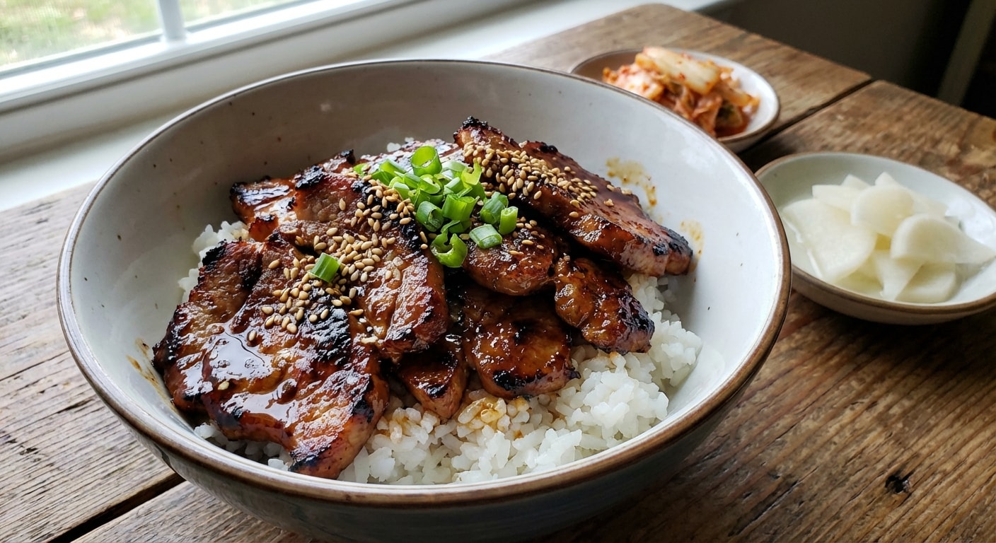 Korean BBQ Pork Bowl
