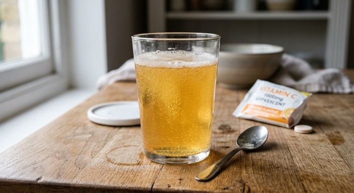 Vitamin C Tablets, Sparkling Citrus Dissolution