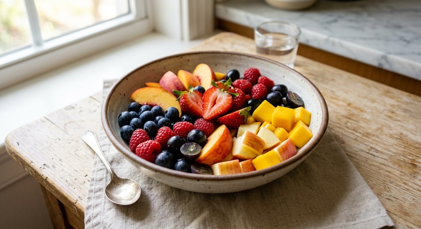 Orchard Fruit Bowl with Assorted Fresh Fruit