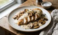 Supreme Chicken with Mushrooms in Velouté Cream