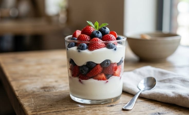 Summer Berry Yogurt Parfait