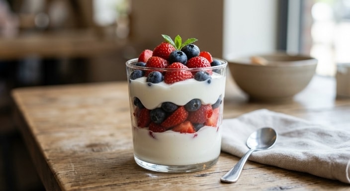 Summer Berry Yogurt Parfait