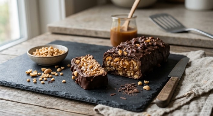 Caramel Choco Peanut Protein Bar