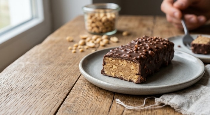 Barebells-Style Peanut Protein Bar