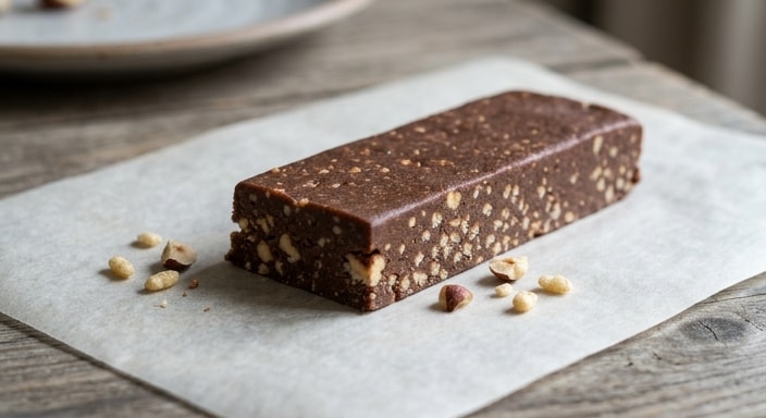 Hazelnut–Nougat Protein Bar