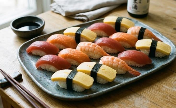Assorted Nigiri Sushi Platter