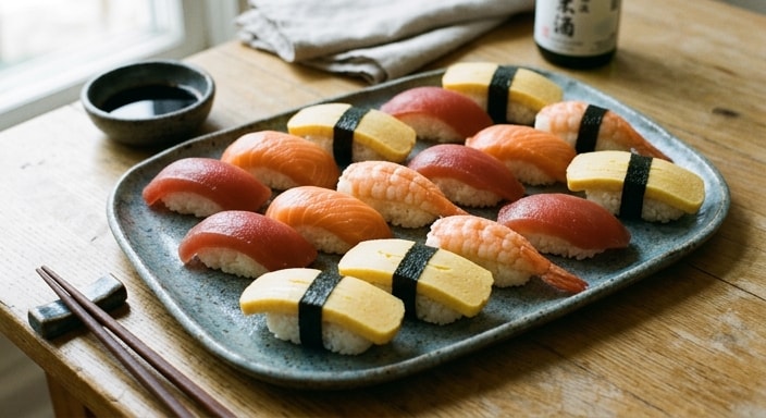 Assorted Nigiri Sushi Platter