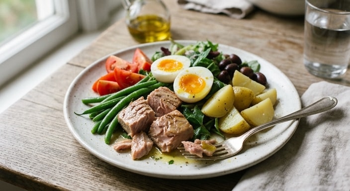 Salade Niçoise with Extra Olive Oil