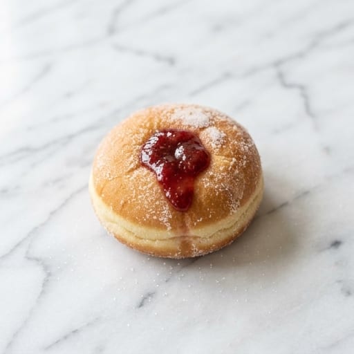 Strawberry Jam Doughnut